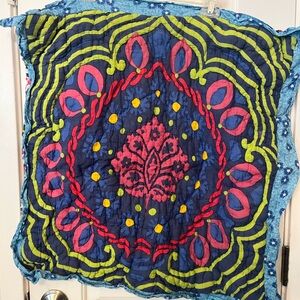 Anthropologie Multicolor Decorative Pillow Cover Set of 2